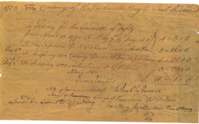 Paul Revere and Boston’s Committee of Safety